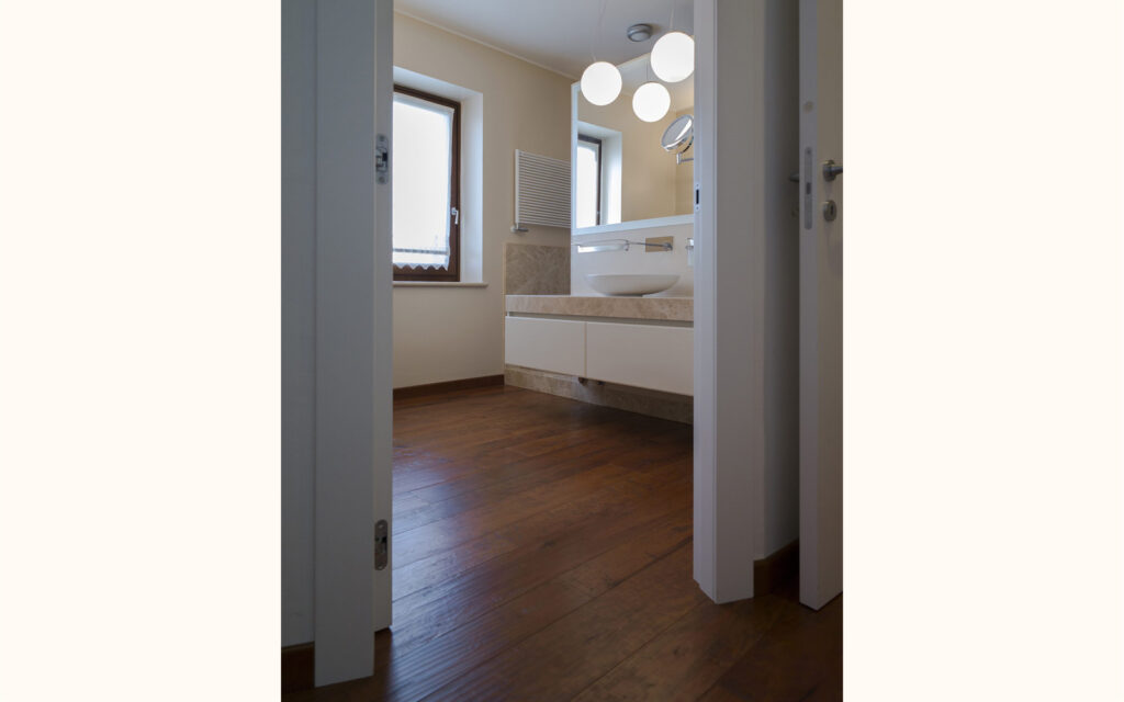 Millennium & Nuovo Millennium, European Pear Rustic, hand planed woodwarm effect stained varnished